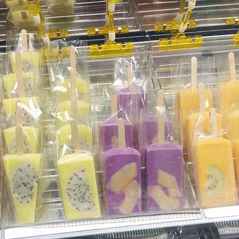 PET/CPP Side-Gusset Wrapper for Ice Lollies & Popsicles