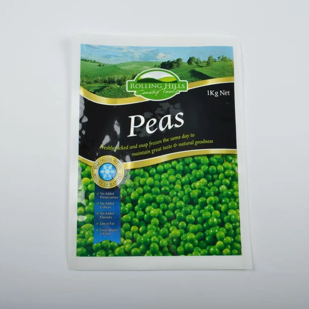 PET/PE Back-Seal Pillow Bag for Bread, Pasta & Dumplings