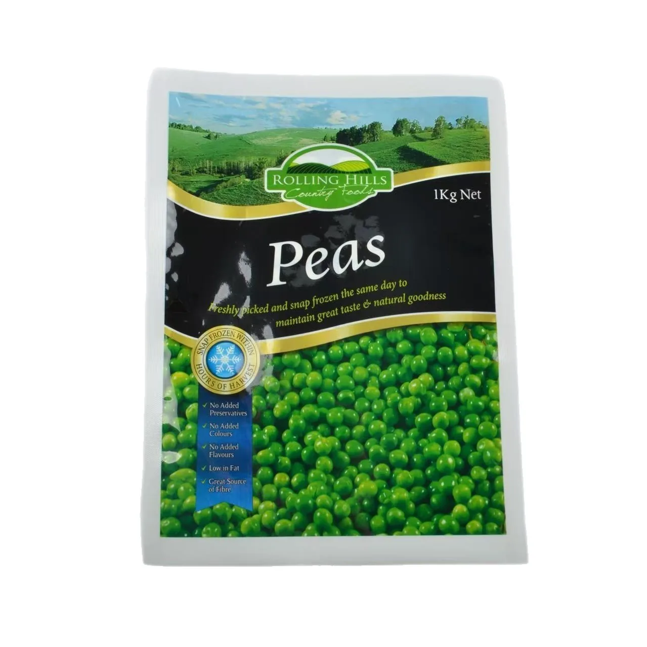 PET/PE Back-Seal Pillow Bag for Bread, Pasta & Dumplings