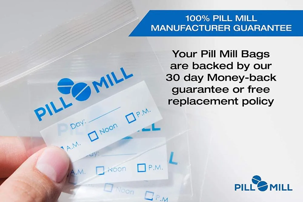 Pharmacy Pills Bag Medicine Envelope Dispensing Drug and Pills Packaging Zip Lock Bag