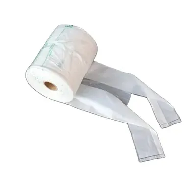 Certified Compostable PLA/PBAT T-Shirt Bag on Roll