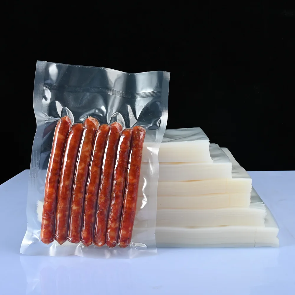 Plastic Boiling Vacuum Packaging Sealer Bag Clear Roast Meat Corn High Temperature Co-extrusion Retort Pouch Food Storage Food