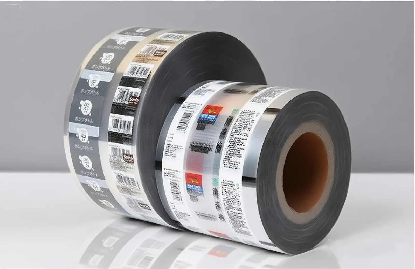 Plastic BOPP High for Barrier Aluminum Foil Flexible Food Packaging Materials Roll Stock Film for Automatic Packing