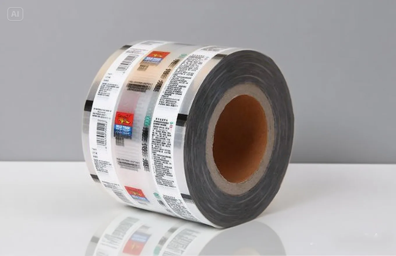 Plastic BOPP High for Barrier Aluminum Foil Flexible Food Packaging Materials Roll Stock Film for Automatic Packing