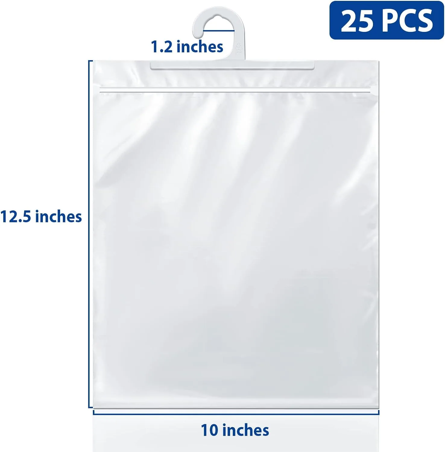 Plastic Handle Patient Belonging Bag,Clear or White with Blue Print for Hospital Using Hard Loop Handle Bag