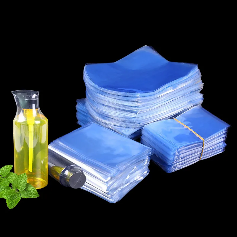 Plastic Packaging Transparent PVC Heat Shrink Bag Shrink Wrap Bags for Gift Baskets