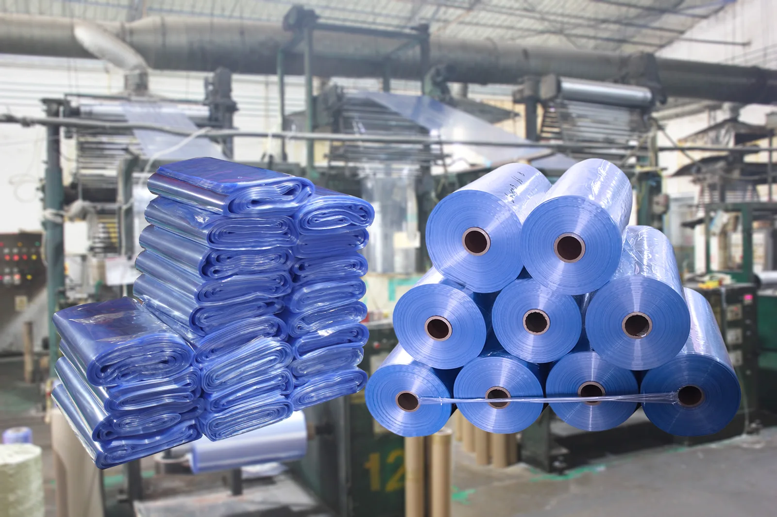 Plastic Packaging Transparent PVC Heat Shrink Bag Shrink Wrap Bags for Gift Baskets