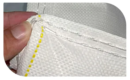 PP Material 5:1 Safety Factor Ton Bag Jumbo Bag 1000Kg Standard Fibc 4 Loops Eco-friendly Portable Sand Bags