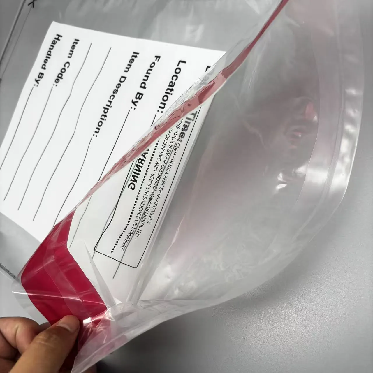 Premier LDPE Sequential Numbered Barcoded Tamper Evident Security Bags Express Package Shipping