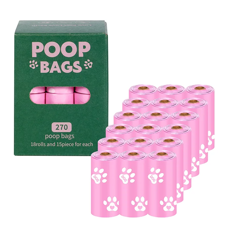 Priced OEM Compostable Plastic Pet Poop Waste Bags for Dogs for Waste Management