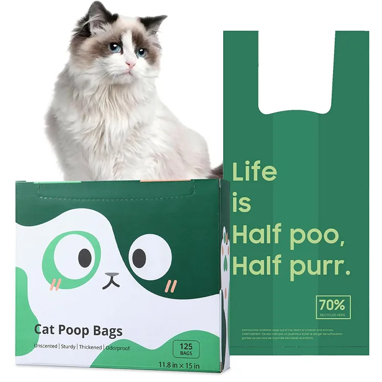 Priced OEM Compostable Plastic Pet Poop Waste Bags for Dogs for Waste Management