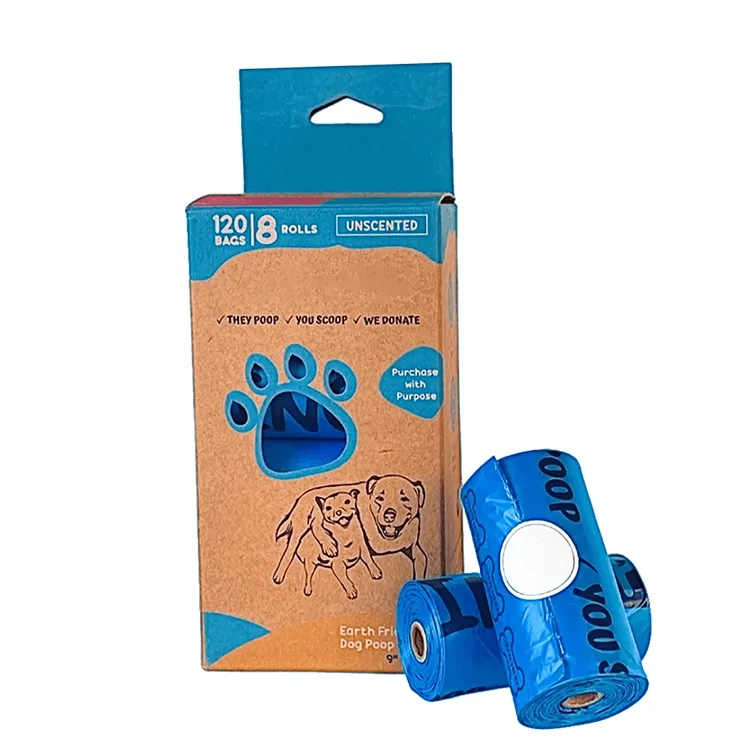 Priced OEM Compostable Plastic Pet Poop Waste Bags for Dogs for Waste Management