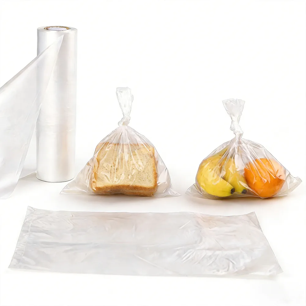 Custom Printed Food Packaging Film Roll — HDPE, LDPE, OPP or PET