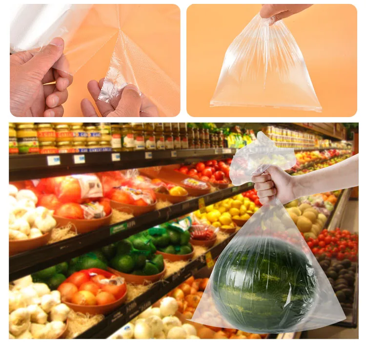 Custom Printed Food Packaging Film Roll — HDPE, LDPE, OPP or PET