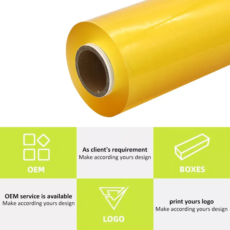 PVC Food Cling Film Roll — 9–20 Mic, 20–80 cm Wide