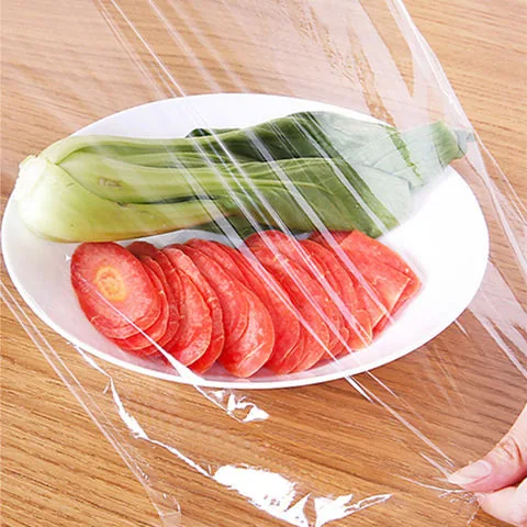 PVC Food Cling Film Roll — 9–20 Mic, 20–80 cm Wide