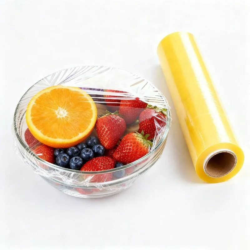 Food-Grade Cast PVC Cling Film Roll — 30 cm, Multiple Lengths