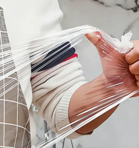 Food-Grade Cast PVC Cling Film Roll — 30 cm, Multiple Lengths