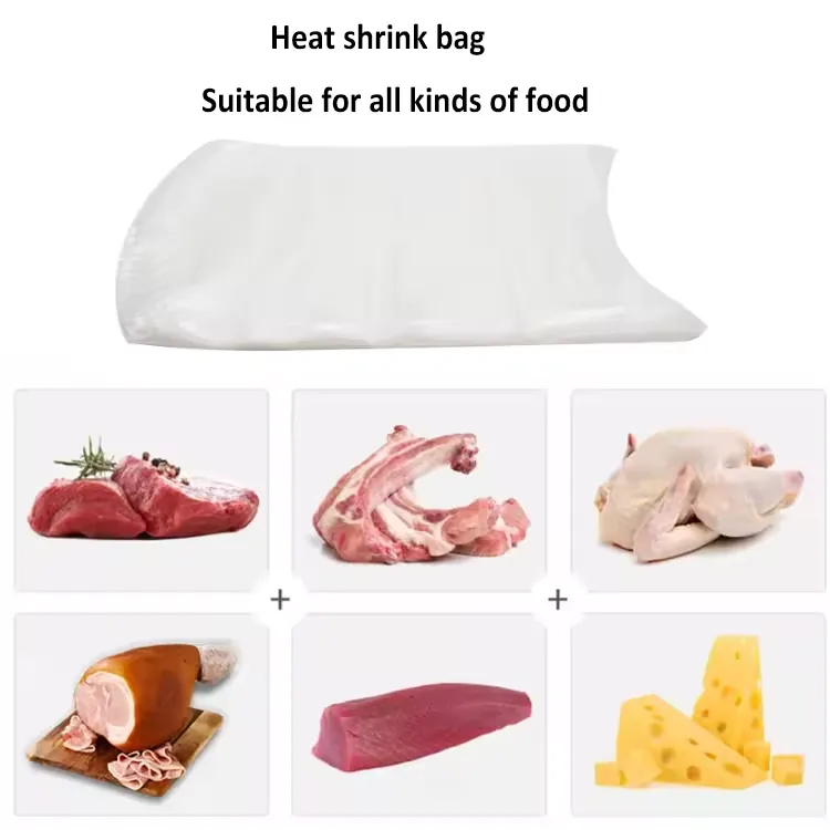 PVDC High-Barrier Heat Shrink Bag for Meat, Cheese & Butter