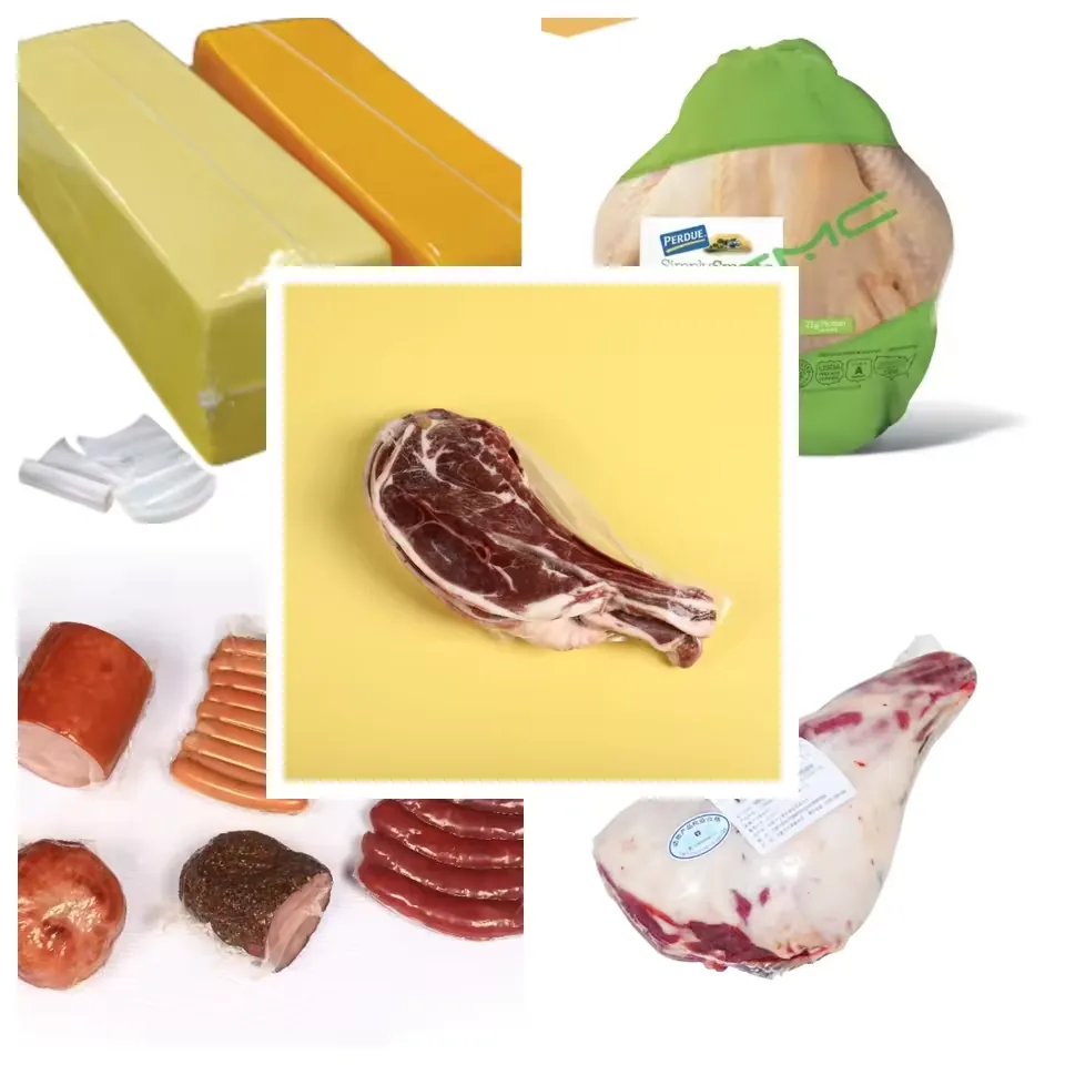 PVDC High-Barrier Heat Shrink Bag for Meat, Cheese & Butter