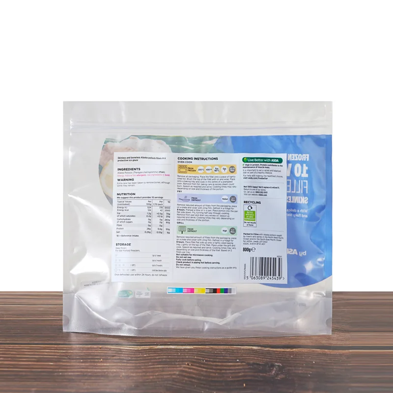 Recyclable Mono-PE Zip Pouch for Snacks — Opaque & Odour Proof