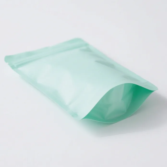 Recyclable Mono-PE Zip Pouch for Snacks — Opaque & Odour Proof