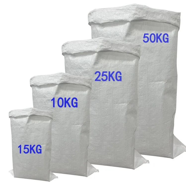Recyclable Products Plastic Woven Bags 50kg for Feed, Grain,seed,firwood,paddy and Wheat