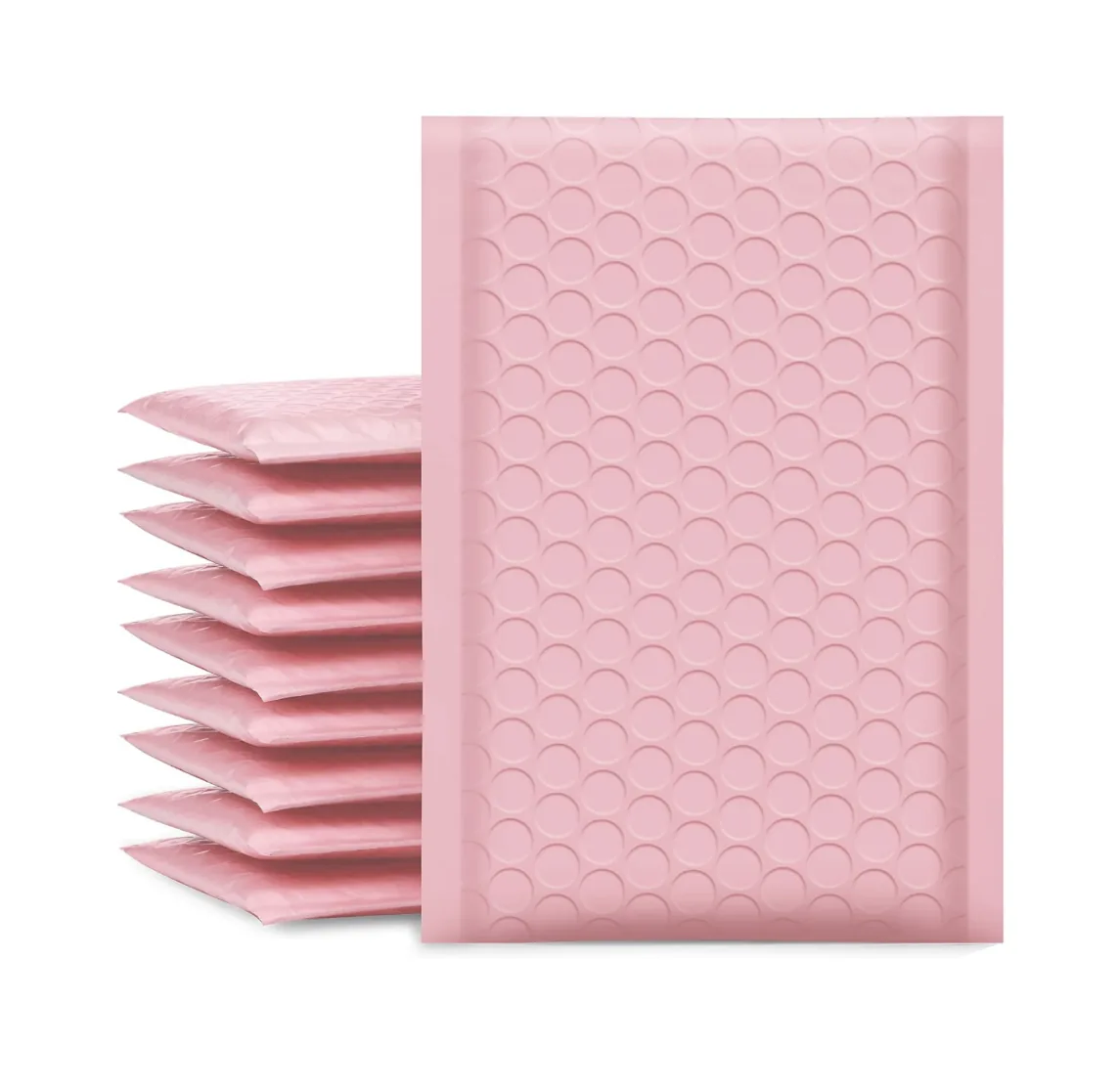 Shiny Holographic Bubble Mailer Resealable Shipping Bags for Couriers Poly Material Plain Envelope for Gift Wrapping