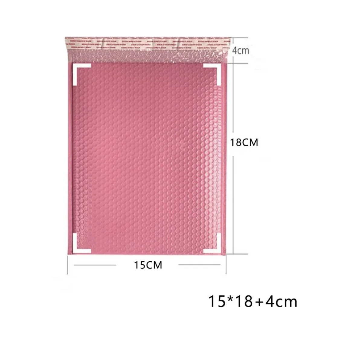 Shiny Holographic Bubble Mailer Resealable Shipping Bags for Couriers Poly Material Plain Envelope for Gift Wrapping