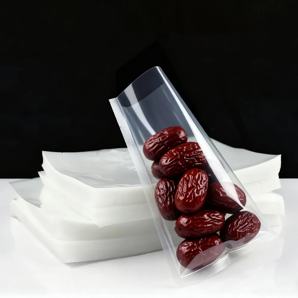 Smooth High-Barrier Vacuum Bag for Chamber Sealers — Custom Printed