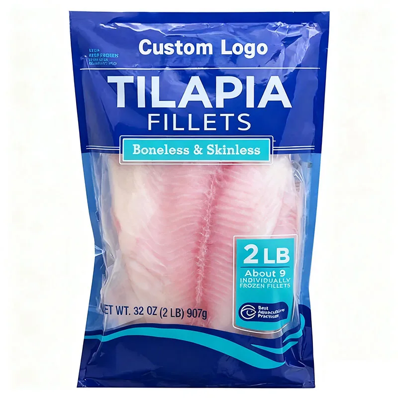 Smooth High-Barrier Vacuum Bag for Chamber Sealers — Custom Printed