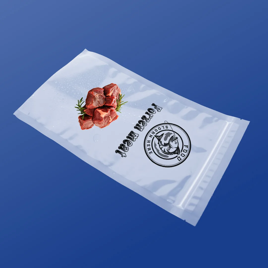 Smooth High-Barrier Vacuum Bag for Chamber Sealers — Custom Printed