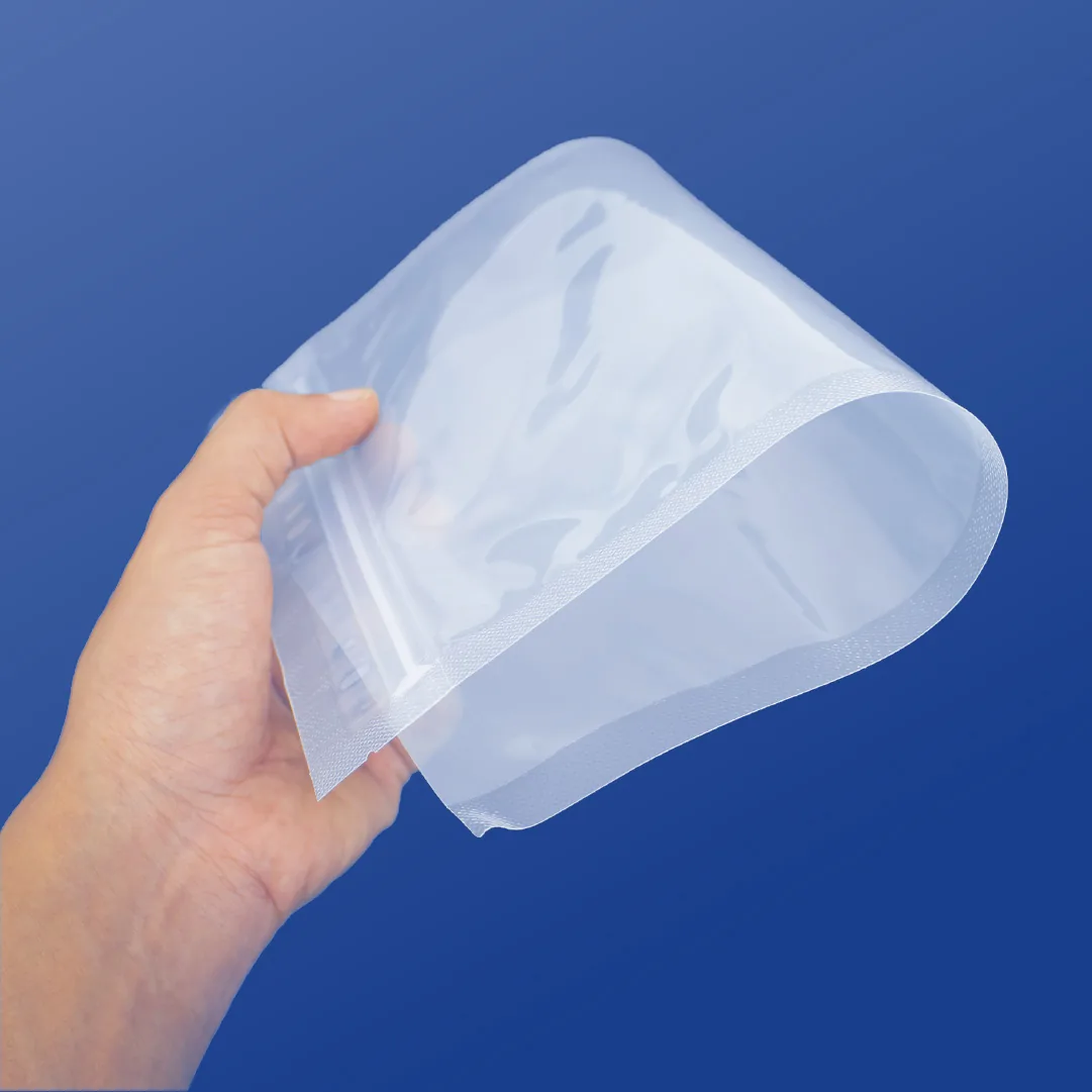Smooth High-Barrier Vacuum Bag for Chamber Sealers — Custom Printed