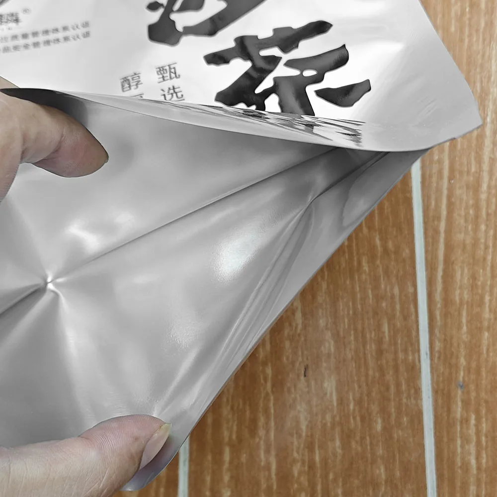 Smooth High-Barrier Vacuum Bag for Chamber Sealers — Custom Printed