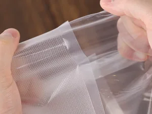 Smooth High-Barrier Vacuum Bag for Chamber Sealers — Custom Printed