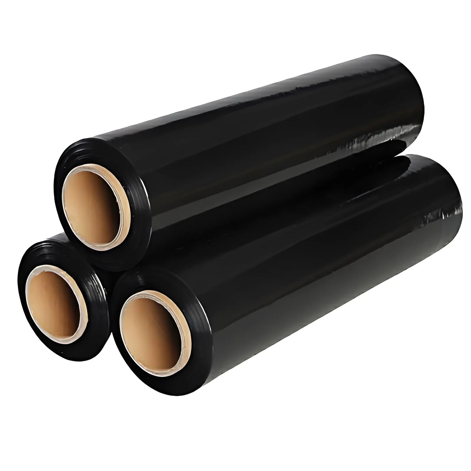Soft LLDPE Pallet Stretch Film 20 Micron High Tensile Clear High Gloss Cling Wrap Rolls 500mm X 300m Supermarket Grocery