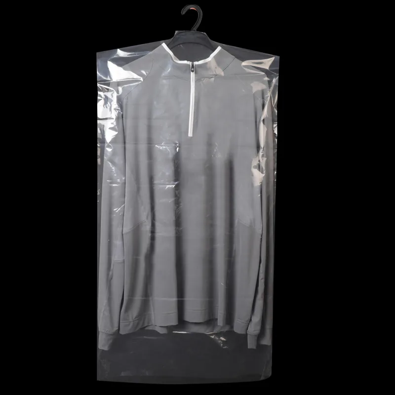 Spot Goods Long Dress Covers Garment Bags for Hanging Clothes Plastic Suit Bags Dust-proof Garment Bags for Coat Gowns Dresses