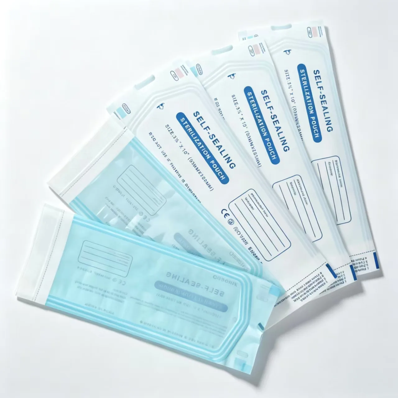 Sterilization Pouch and Autoclave Bags Heat Resistant Steam Sterilization for Dental and Oral Instruments
