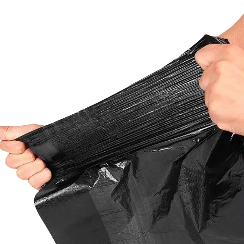 Support Customization Big Bags Heavy Duty 33 42 55 60 Gallon Black Contractor Plastic Garbage Trash Bag