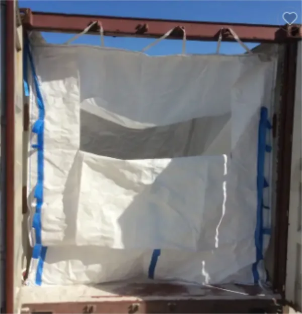 Tariff Relief Custom PE Film Dry Bulk Container Liner Bag for Fertilisers Seeds Powders Bulk Liner Bag in 20ft Container