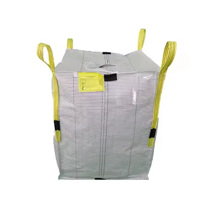 Type-C Top Opening Anti-Static Conductive Jumbo FIBC Bags, Breathable Woven 1000kg-1500kg