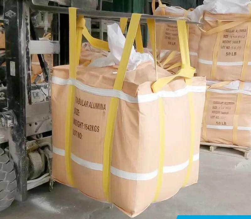 Type-C Top Opening Anti-Static Conductive Jumbo FIBC Bags, Breathable Woven 1000kg-1500kg