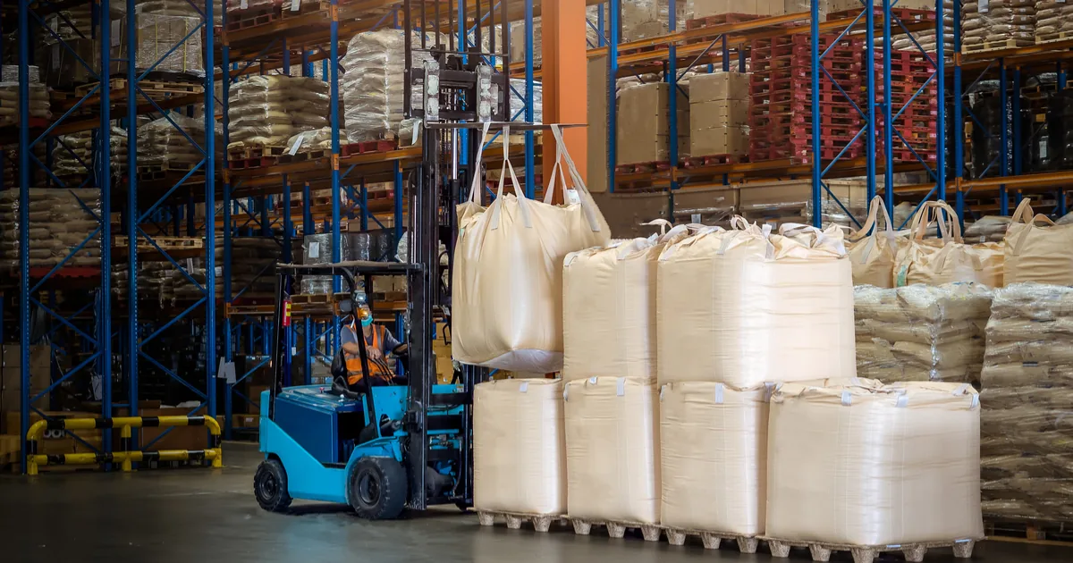 Type-C Top Opening Anti-Static Conductive Jumbo FIBC Bags, Breathable Woven 1000kg-1500kg