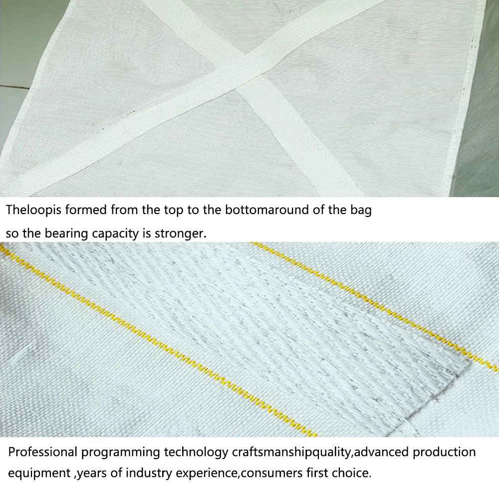 Type C D PP Antistatic Conductive 1000kg Super Sack Big Bulk Jumbo Fibc Bag
