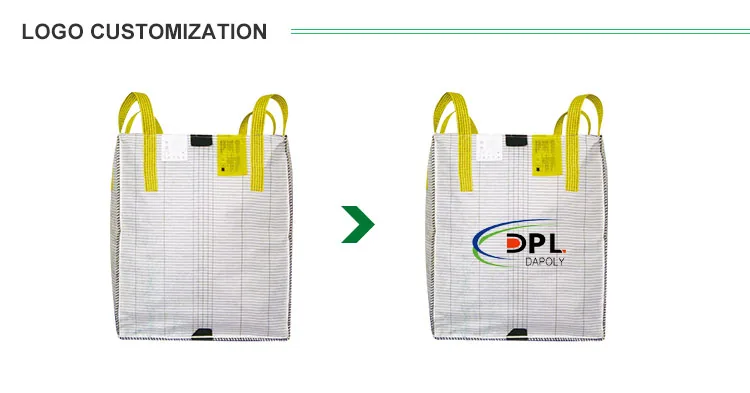 Type C D PP Antistatic Conductive 1000kg Super Sack Big Bulk Jumbo Fibc Bag