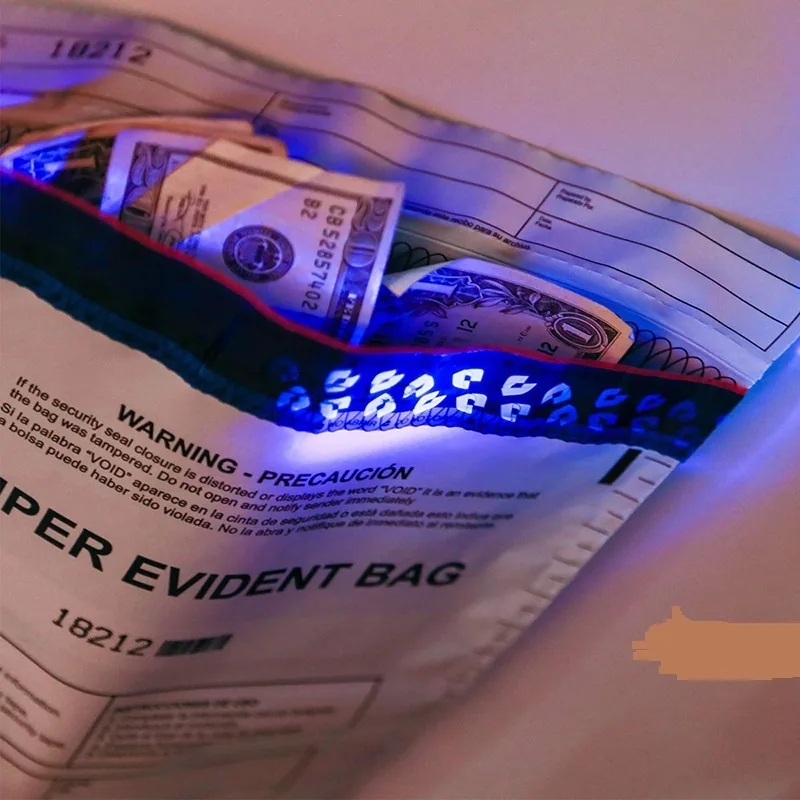 Vinyl Temper Evident Safe Tamper Proof Storage Bag Plastic Evidence Security Money Coin Secure Vinyl Bags With Seals