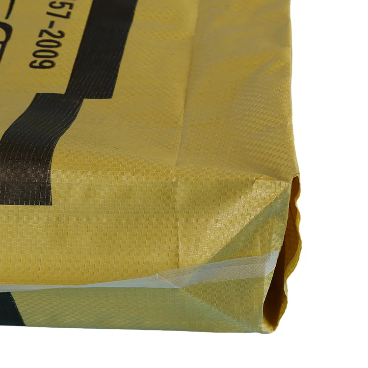 Waterproof Industrial Building Cement Putty Powder Square Bottom Custom Packaging Valve Bag