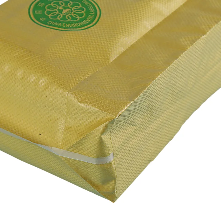Waterproof Industrial Building Cement Putty Powder Square Bottom Custom Packaging Valve Bag