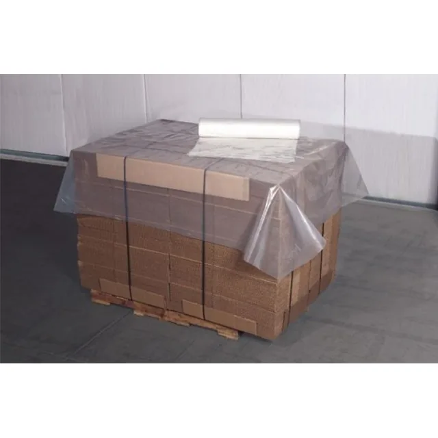 Waterproof Reusable PE Pallet Wrap Covers Soft Blow Molding Elastic Barrier Price Pallet Cover