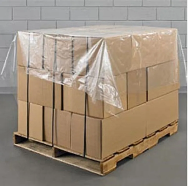 Waterproof Reusable PE Pallet Wrap Covers Soft Blow Molding Elastic Barrier Price Pallet Cover